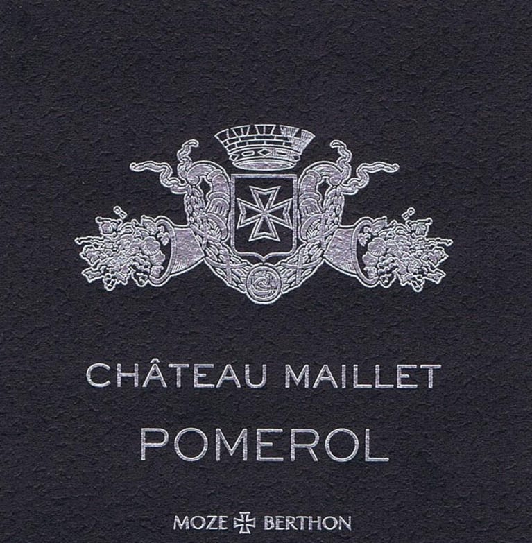 Chateau Maillet - 2018 - RED - Cab Sauvignon, Cab Franc, Merlot - AOC Pomerol